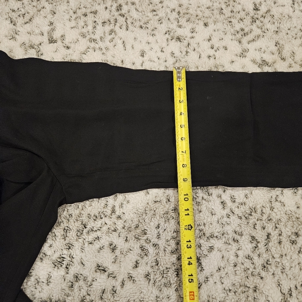 Armani Collezioni Antinea 100% Virgin Wool Black Trousers RN#103723 Sz 2 Vintage - Picture 11 of 11